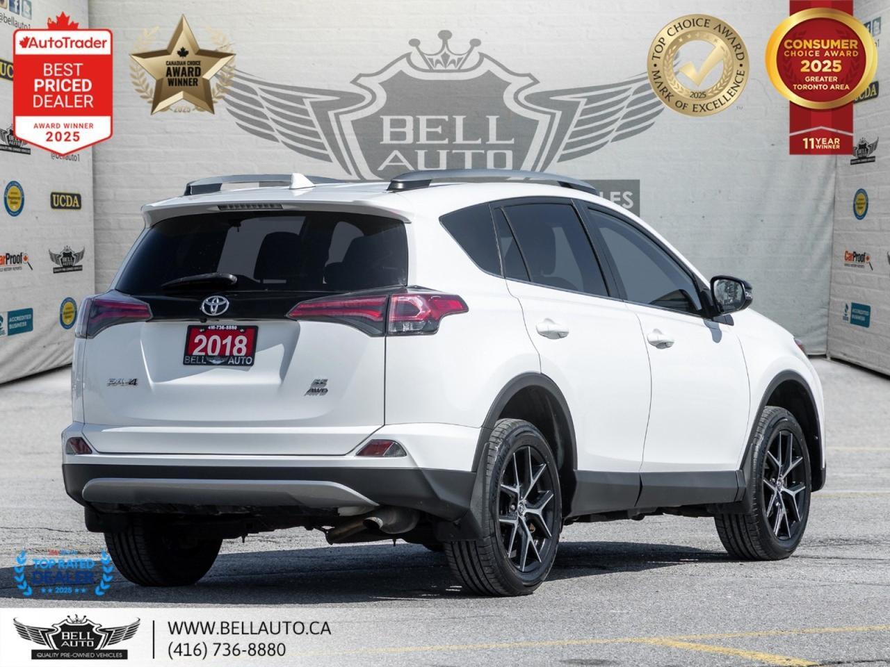 2018 Toyota RAV4 SE | NAVI | B.CAM | SUNROOF | LTHR | LOWKMS | NOACCIDENT Toronto ON