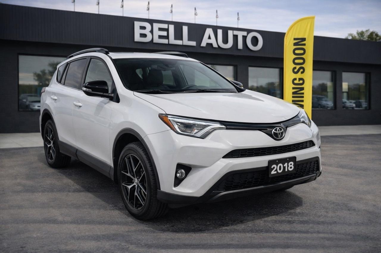 2018 Toyota RAV4 SE SUNROOF B.CAM HTDLTHRSEATS LOWKMS NOACCIDENT