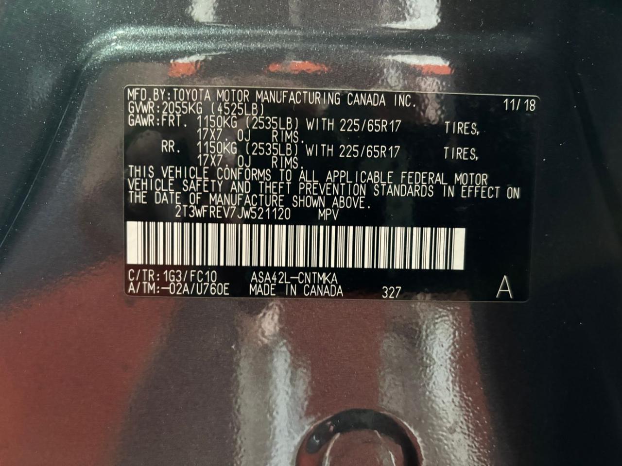 2018 Toyota RAV4 XLE Franklin OH