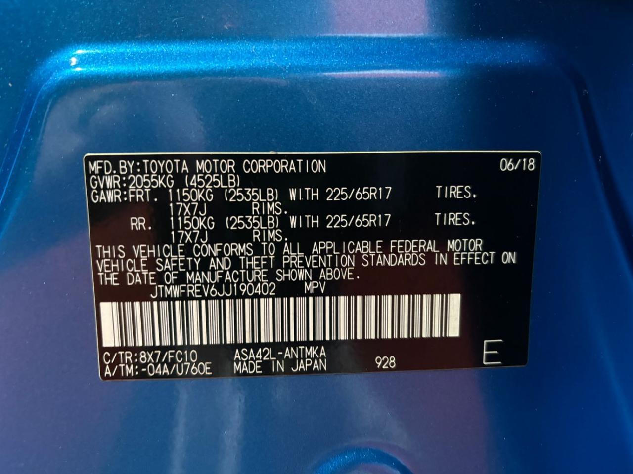 2018 Toyota RAV4 XLE Franklin OH