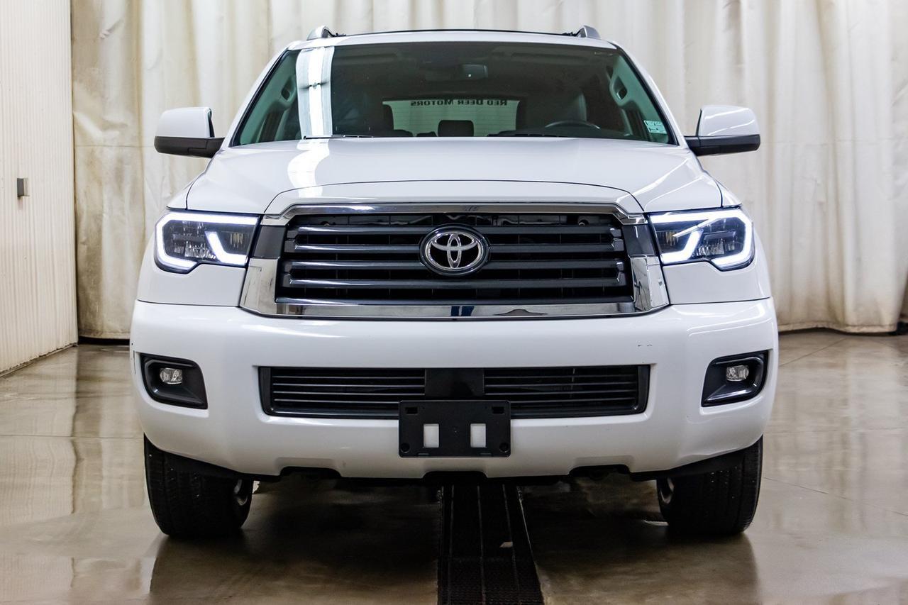 2018 Toyota Sequoia AWD SR5 Leather Roof BCam Red Deer AB