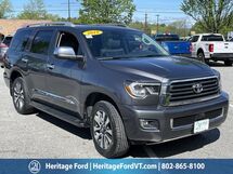 2018 Toyota Sequoia Limited South Burlington VT 2018 Toyota Sequoia Limited South Burlington VT