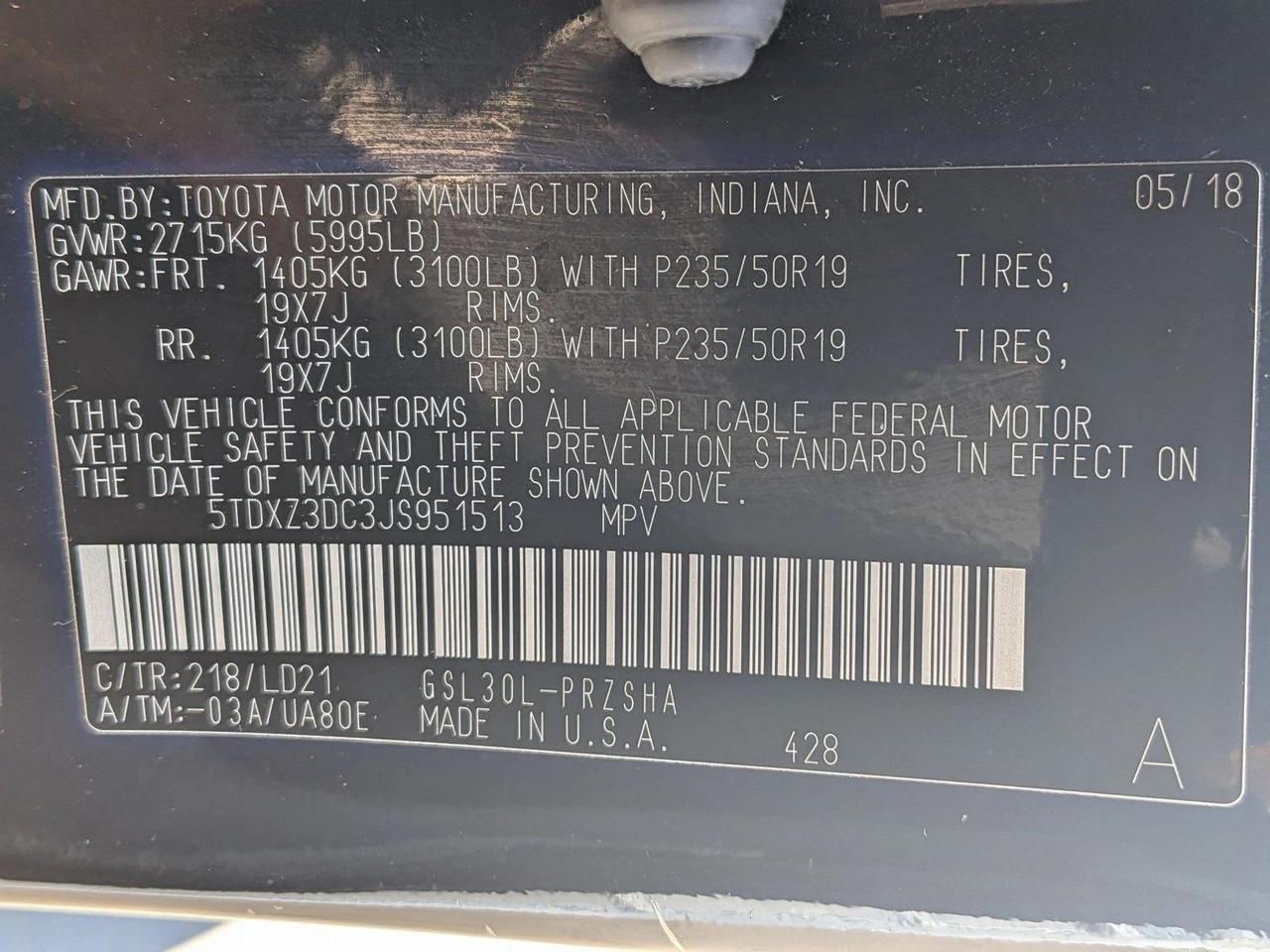 2018 Toyota Sienna SE Roseville CA