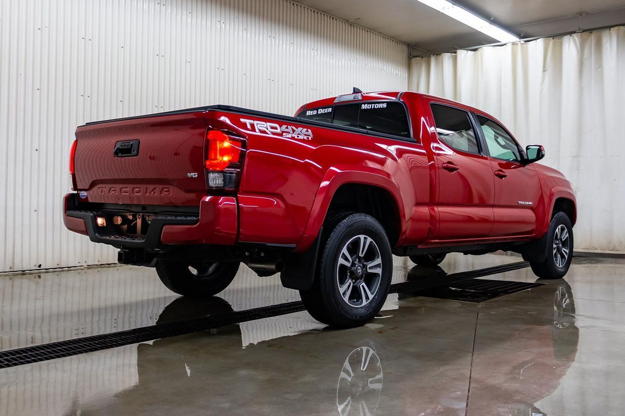 2018 Toyota Tacoma 4X4 Double Cab TRD Sport Leather Roof Nav Red Deer AB