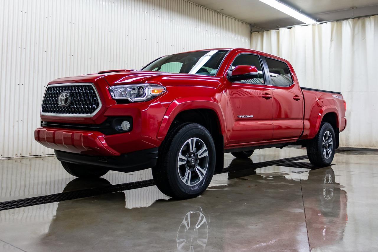 2018 Toyota Tacoma 4X4 Double Cab TRD Sport Leather Roof Nav Red Deer AB