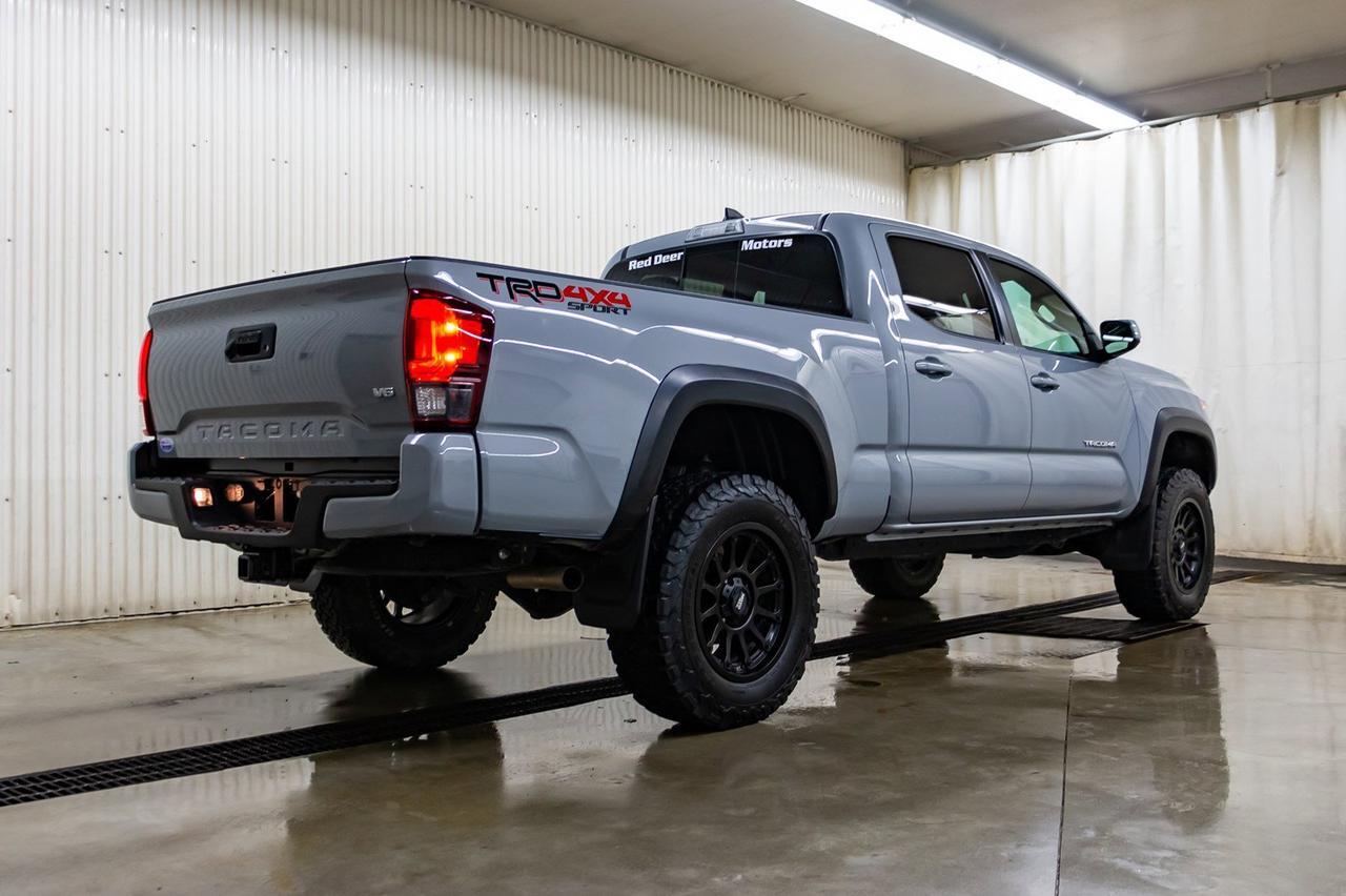 2018 Toyota Tacoma 4x4 Crew Cab TRD Sport 4" Lift Nav Bcam Red Deer AB