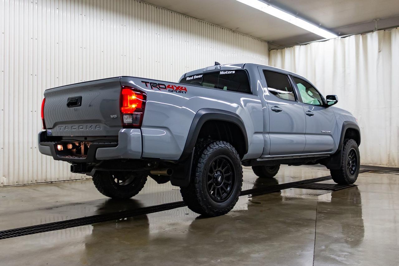 2018 Toyota Tacoma 4x4 Crew Cab TRD Sport 4" Lift Nav Bcam Red Deer AB