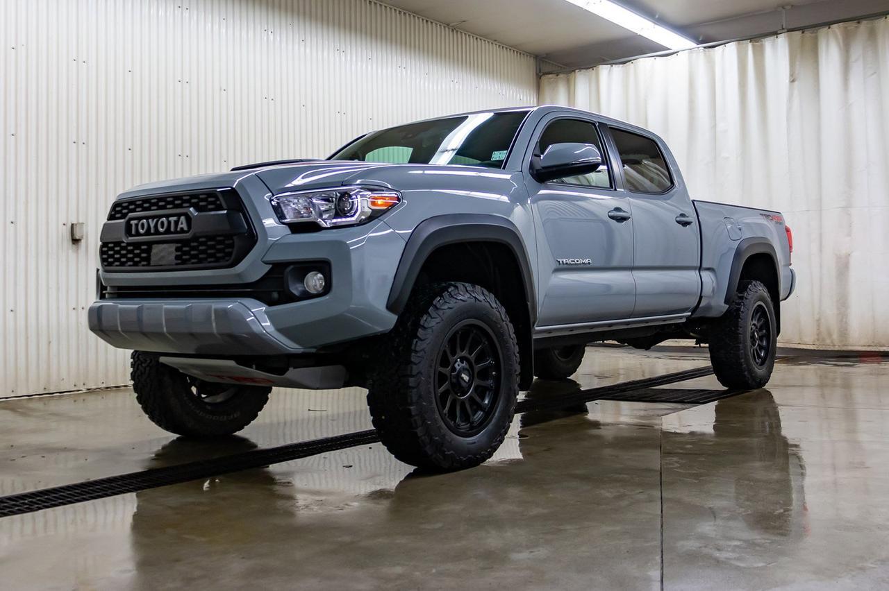 2018 Toyota Tacoma 4x4 Crew Cab TRD Sport 4" Lift Nav Bcam Red Deer AB