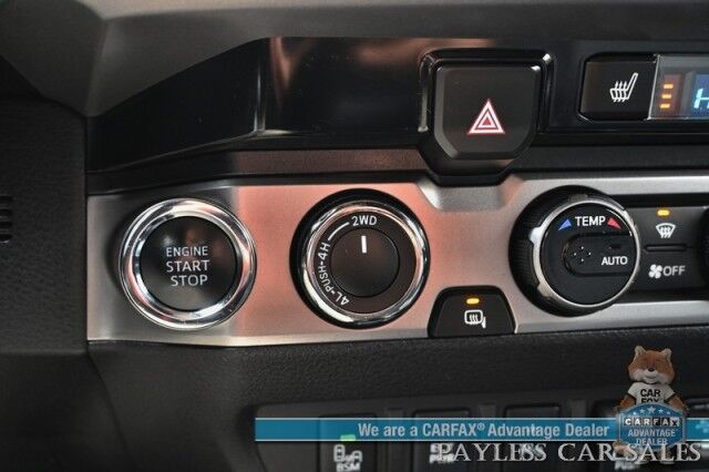 2018 Toyota Tacoma Limited / 4X4 / Crew Cab / Heated Leather Seats / NAV / Sunroof / JBL Speakers / Lane Watch & Blind Spot Alert / Bluetooth / Bed Liner / Keyless Entry & Start / Only 62K Miles / Back Up Cam / Tow Pkg / 1-Owner Anchorage AK