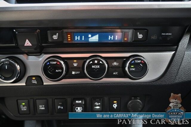 2018 Toyota Tacoma Limited / 4X4 / Crew Cab / Heated Leather Seats / NAV / Sunroof / JBL Speakers / Lane Watch & Blind Spot Alert / Bluetooth / Bed Liner / Keyless Entry & Start / Only 62K Miles / Back Up Cam / Tow Pkg / 1-Owner Anchorage AK