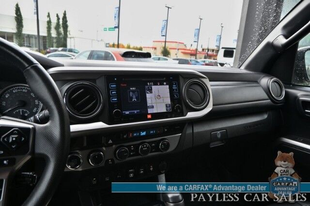 2018 Toyota Tacoma Limited / 4X4 / Crew Cab / Heated Leather Seats / NAV / Sunroof / JBL Speakers / Lane Watch & Blind Spot Alert / Bluetooth / Bed Liner / Keyless Entry & Start / Only 62K Miles / Back Up Cam / Tow Pkg / 1-Owner Anchorage AK