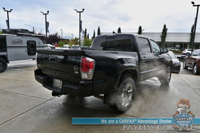 2018 Toyota Tacoma Limited / 4X4 / Crew Cab / Heated Leather Seats / NAV / Sunroof / JBL Speakers / Lane Watch & Blind Spot Alert / Bluetooth / Bed Liner / Keyless Entry & Start / Only 62K Miles / Back Up Cam / Tow Pkg / 1-Owner Anchorage AK