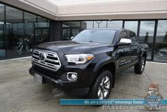2018_Toyota_Tacoma_Limited / 4X4 / Crew Cab / Heated Leather Seats / NAV / Sunroof / JBL Speakers / Lane Watch & Blind Spot Alert / Bluetooth / Bed Liner / Keyless Entry & Start / Only 62K Miles / Back Up Cam / Tow Pkg / 1-Owner_ Anchorage AK