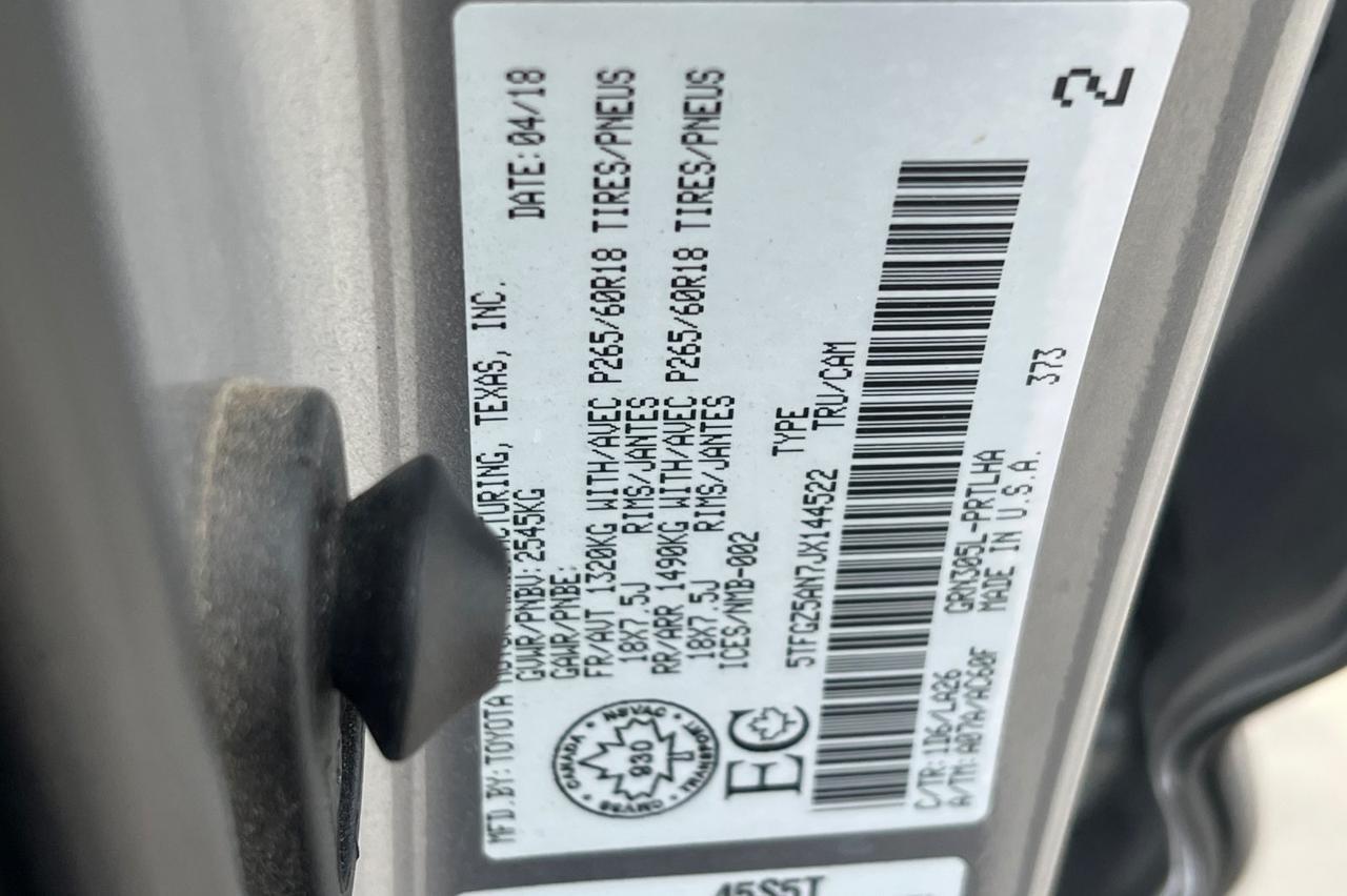 2018 Toyota Tacoma Limited Ontario OR