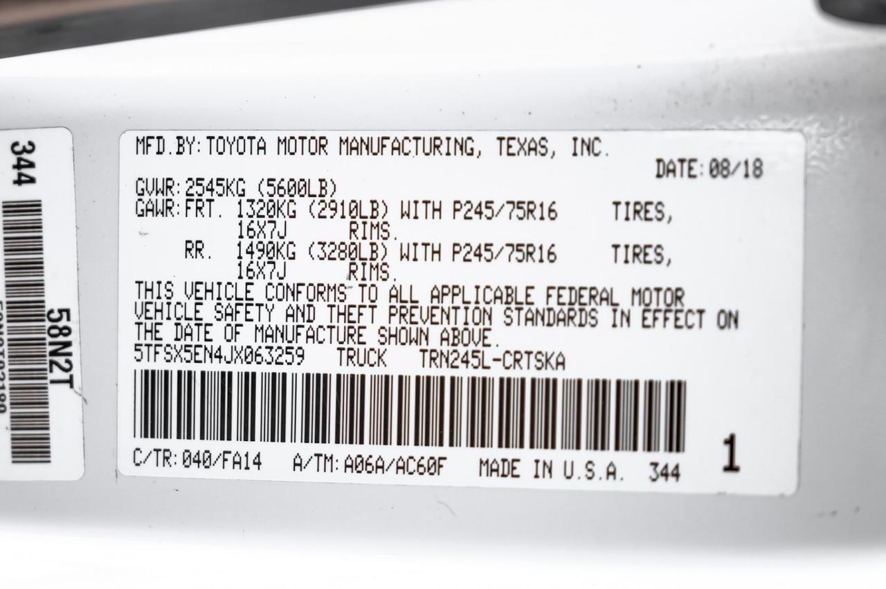 2018 Toyota Tacoma SR Farmers Branch TX