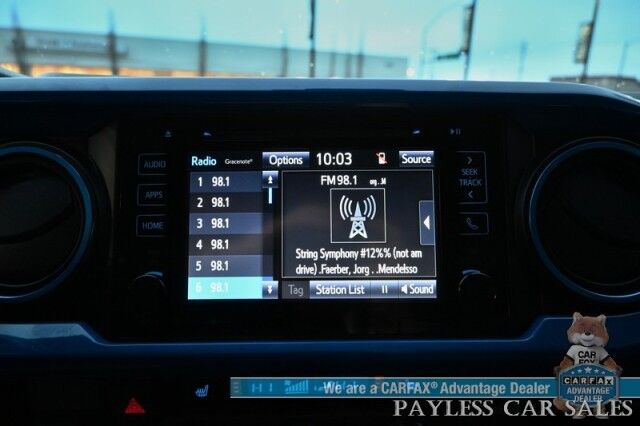 2018 Toyota Tacoma SR5 / 4X4 / Access Cab / Heated Cloth Seats / Navigation / Bluetooth / Back Up Camera / Cruise Control / USB Jacks / Push Button Start / Tonneau Cover / Bed Liner / Alloy Wheels / Low Miles / Tow Pkg Anchorage AK