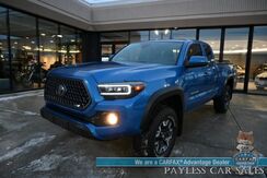 2018_Toyota_Tacoma_SR5 / 4X4 / Access Cab / Long Bed / Heated Cloth Seats / Navigation / Bluetooth / Back Up Camera / Cruise Control / USB Jacks / Push Button Start / Tonneau Cover / Bed Liner / Alloy Wheels / Tow Pkg_ Anchorage AK