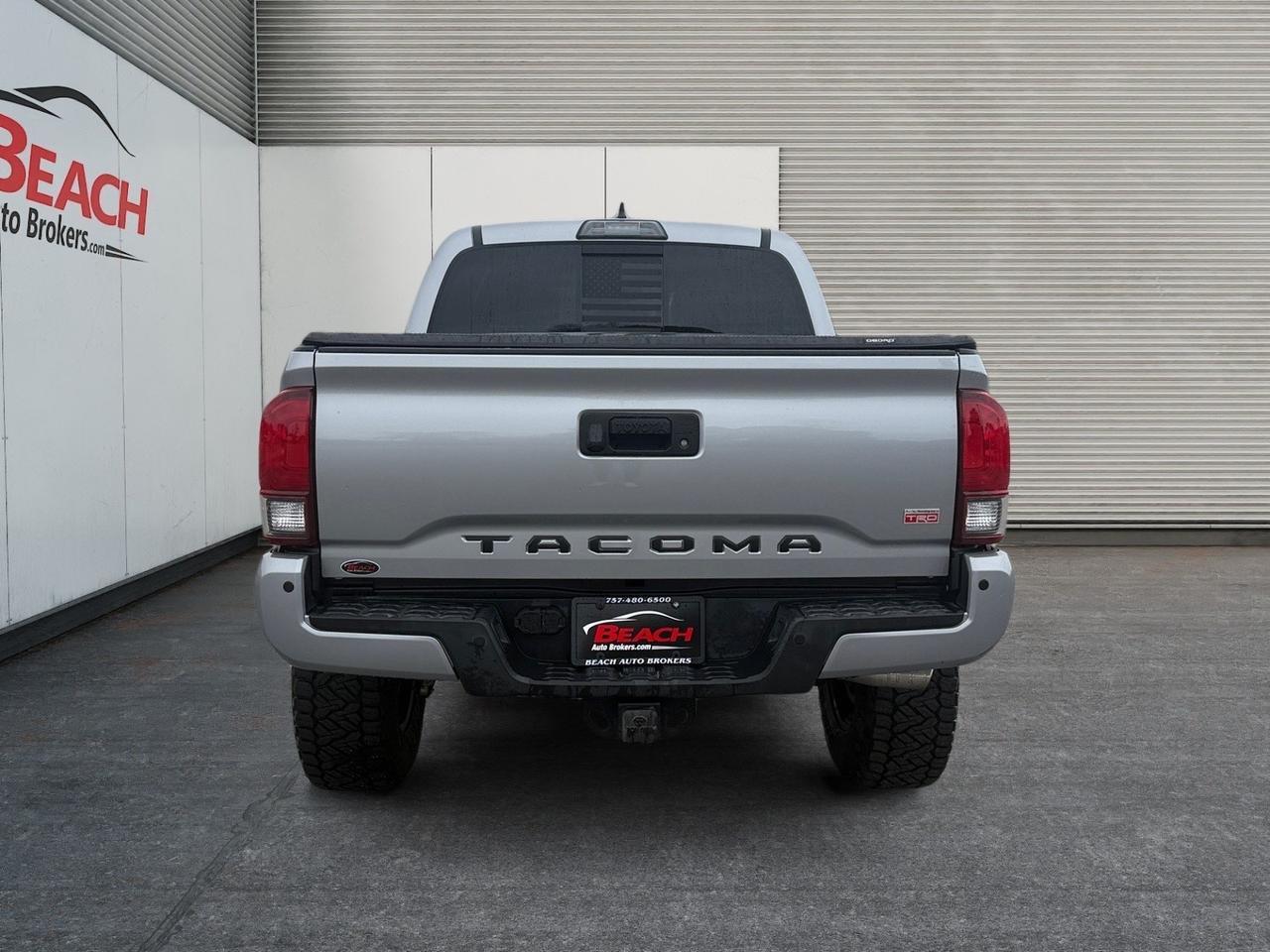 2018 Toyota Tacoma TRD OFFROAD, HEATED SEATS, SUNROOF, POWER SLIDING REAR WINDOW, BACKUP CAMERA, KEYLESS ENTRY, ALL WEATHER FLOOR MATS, JBL SPEAKERS, APPLE CARPLAY/ANDROID AUTO, NAVIGATION, THIS TOYOTA TACOMA IS READY FORD ITS NEXT ADVENTURE! Norfolk VA