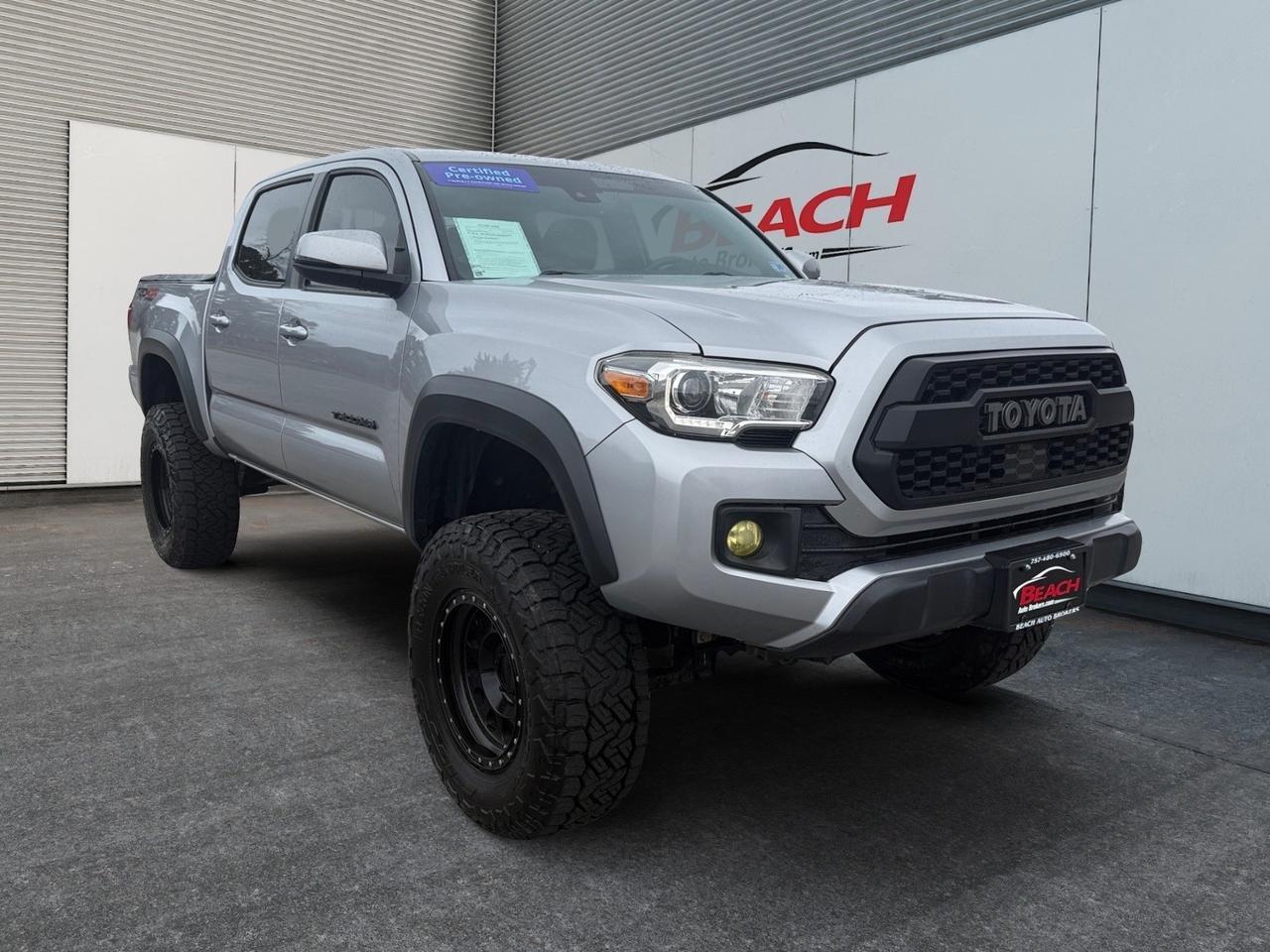 2018 Toyota Tacoma TRD OFFROAD, HEATED SEATS, SUNROOF, POWER SLIDING REAR WINDOW, BACKUP CAMERA, KEYLESS ENTRY, ALL WEATHER FLOOR MATS, JBL SPEAKERS, APPLE CARPLAY/ANDROID AUTO, NAVIGATION, THIS TOYOTA TACOMA IS READY FORD ITS NEXT ADVENTURE!
