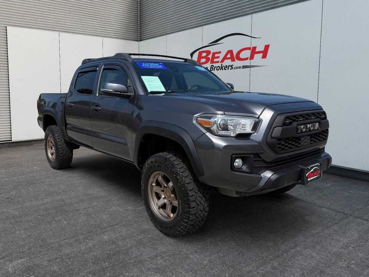 2018 Toyota Tacoma TRD Off Road, BLUETOOTH, BED LINER, TAILGATE STEP, TOW PACKAGE, SLIDING REAR WINDOW, BACKUP CAMERA, KEYLESS START, ALL WEATHER FLOOR MATS, THIS TACOMA IS READY TO HIT THE TRAILS! Norfolk VA