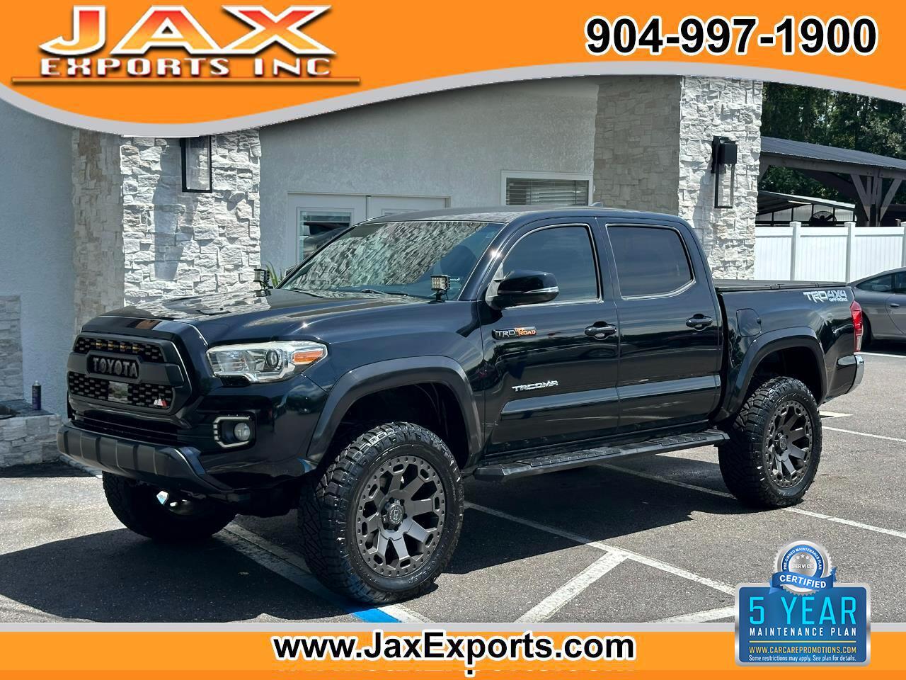 2018 Toyota Tacoma TRD Off Road Double Cab 5&apos; Bed V6 4x4 MT (Natl) Jacksonville FL