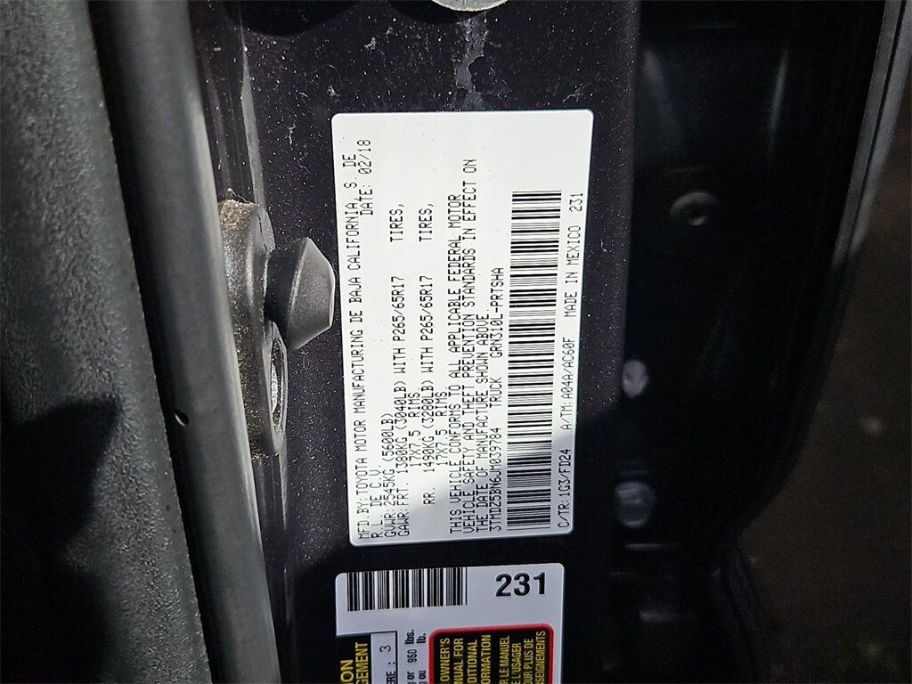 2018 Toyota Tacoma TRD Off-Road Gresham OR