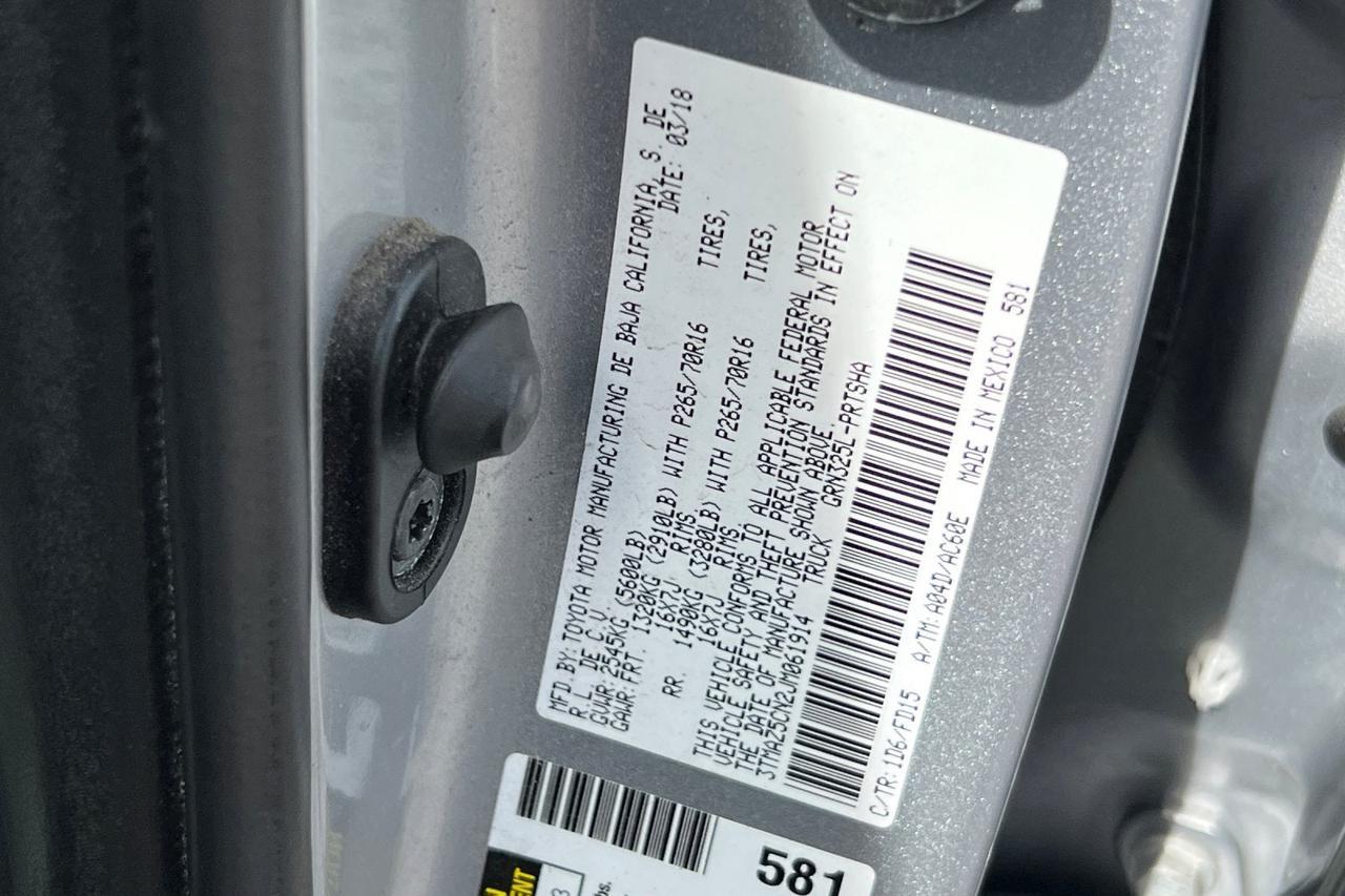 2018 Toyota Tacoma TRD Off Road Roseville CA