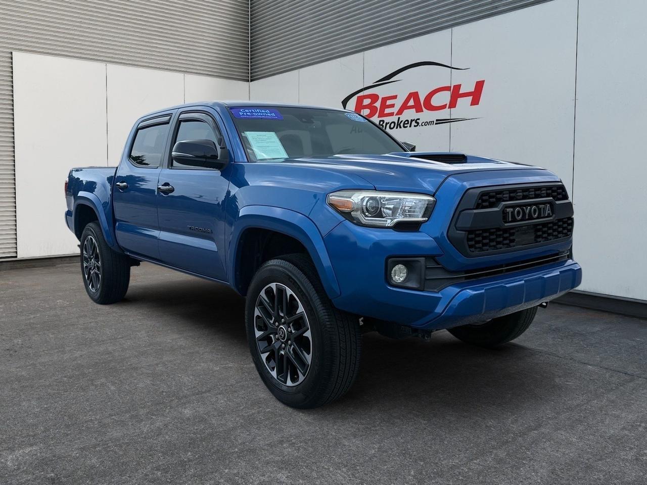 2018 Toyota Tacoma TRD Sport, BLUETOOTH, BED LINER, TOW PACKAGE, SLIDING REAR WINDOW, BACKUP CAMERA, POWER MIRRORS, KEYLESS START, COME AND TEST DRIVE THIS TOYOTA TACOMA TODAY! Norfolk VA