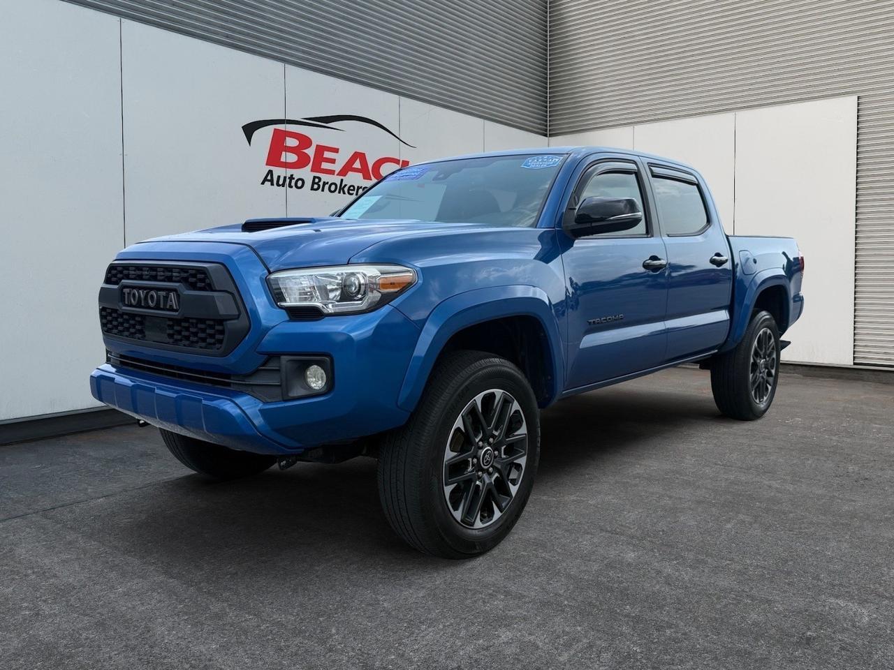 2018 Toyota Tacoma TRD Sport, BLUETOOTH, BED LINER, TOW PACKAGE, SLIDING REAR WINDOW, BACKUP CAMERA, POWER MIRRORS, KEYLESS START, COME AND TEST DRIVE THIS TOYOTA TACOMA TODAY!
