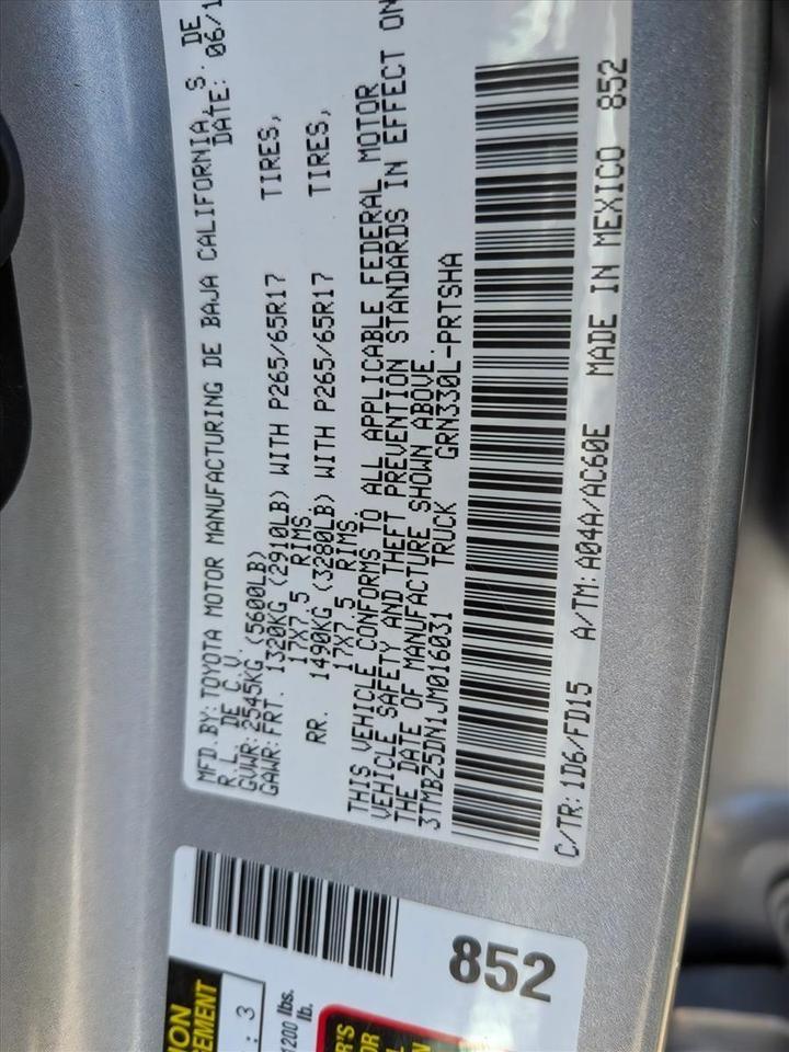 2018 Toyota Tacoma TRD Sport Roseville CA