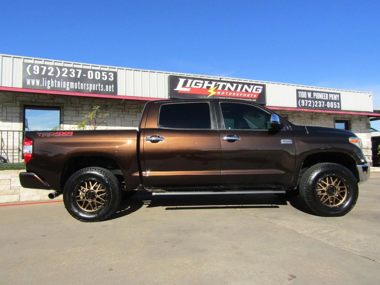 2018 Toyota Tundra 1794 Edition CrewMax 5.5 Bed 5.7L FFV (Natl) Grand Prairie TX