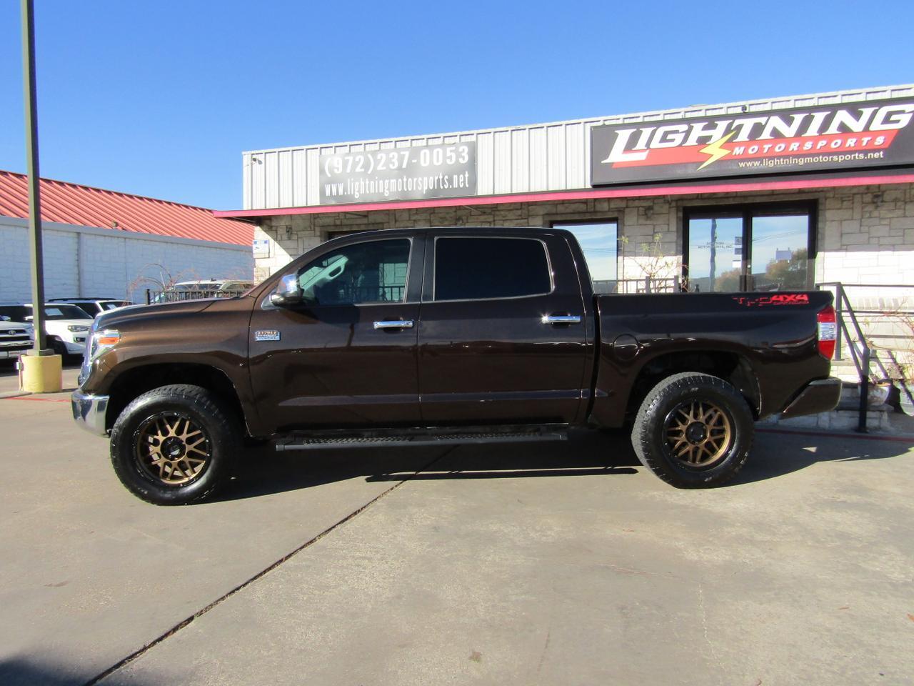 2018 Toyota Tundra 1794 Edition CrewMax 5.5 Bed 5.7L FFV (Natl) Grand Prairie TX