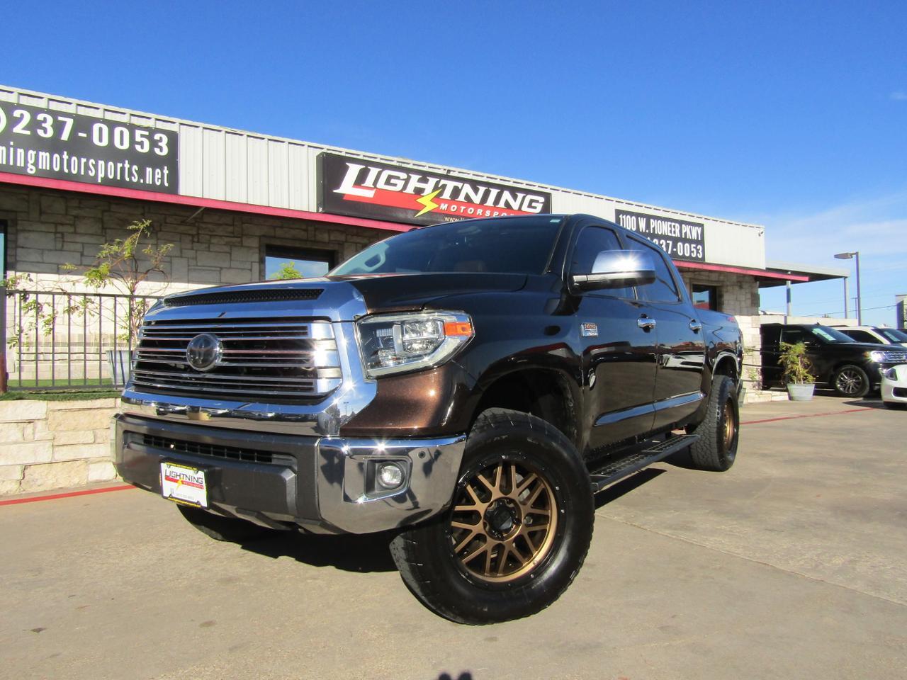 2018 Toyota Tundra 1794 Edition CrewMax 5.5 Bed 5.7L FFV (Natl)