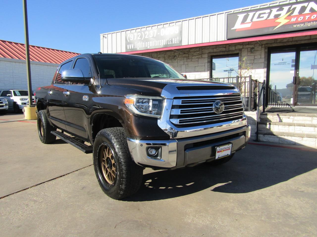 2018 Toyota Tundra 1794 Edition CrewMax 5.5 Bed 5.7L FFV (Natl) Grand Prairie TX
