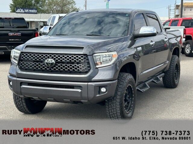 2018 Toyota Tundra 4WD Platinum Elko NV