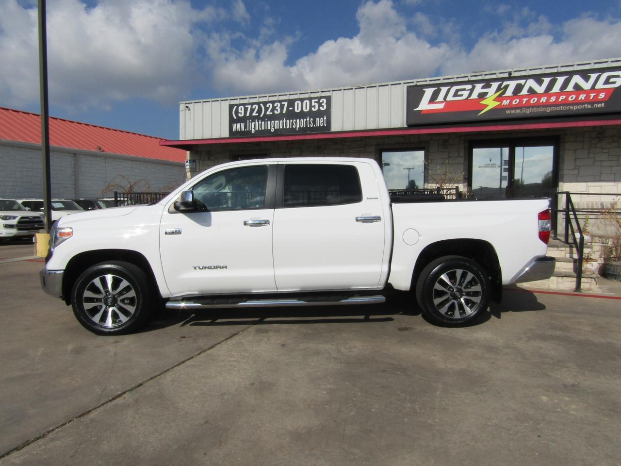 2018 Toyota Tundra Limited CrewMax 5.5 Bed 5.7L FFV (Natl) Grand Prairie TX