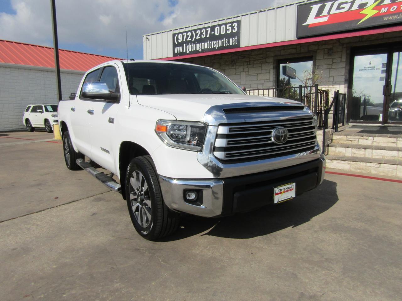 2018 Toyota Tundra Limited CrewMax 5.5 Bed 5.7L FFV (Natl) Grand Prairie TX