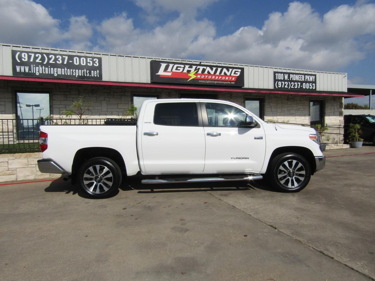 2018 Toyota Tundra Limited CrewMax 5.5 Bed 5.7L FFV (Natl) Grand Prairie TX