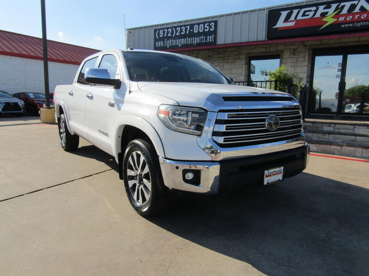 2018 Toyota Tundra Limited CrewMax 5.5 Bed 5.7L (GS) Grand Prairie TX