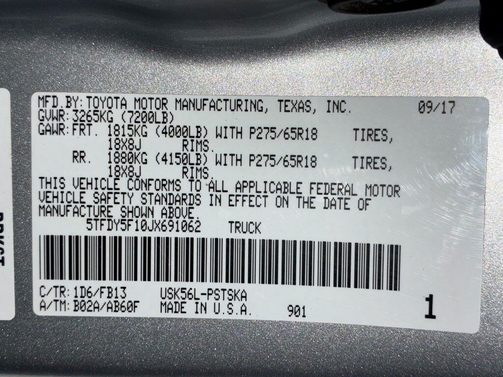 2018 Toyota Tundra SR5 Loveland CO