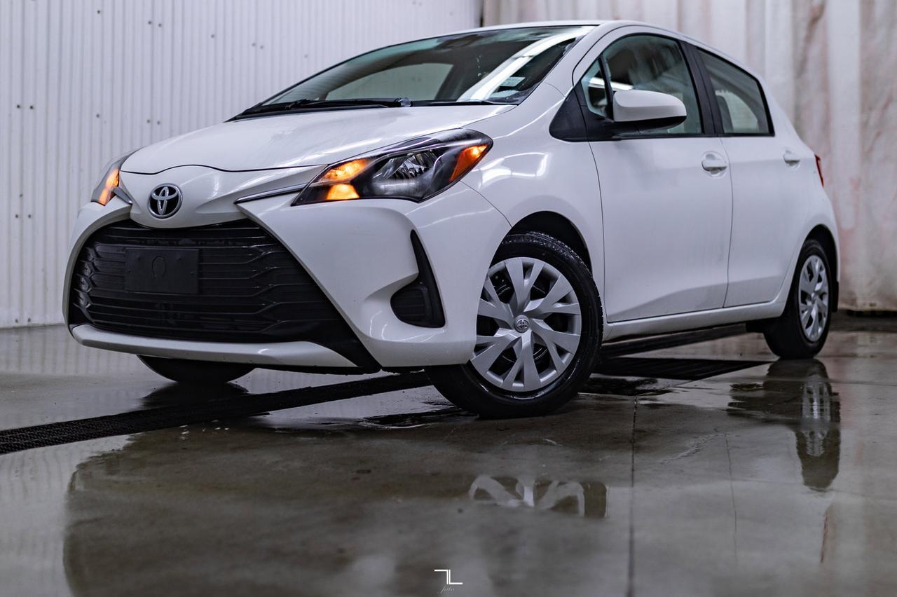 2018 Toyota Yaris LE Hatchback Manual BCam Red Deer AB