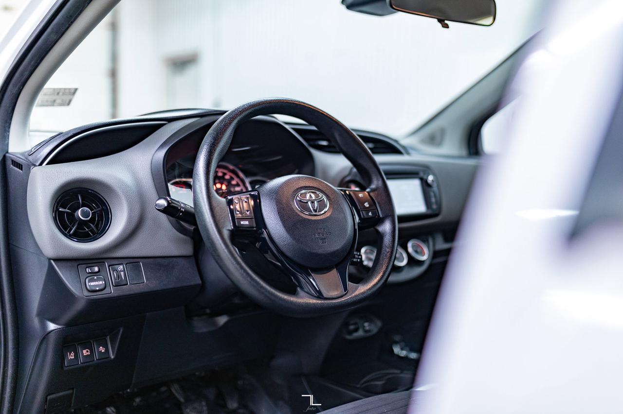 2018 Toyota Yaris LE Hatchback Manual BCam Red Deer AB