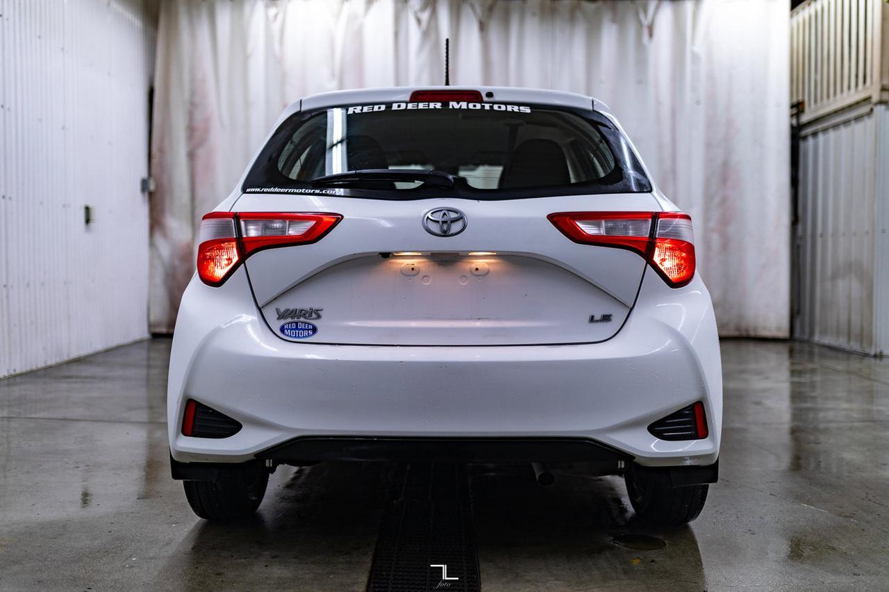 2018 Toyota Yaris LE Hatchback Manual BCam Red Deer AB