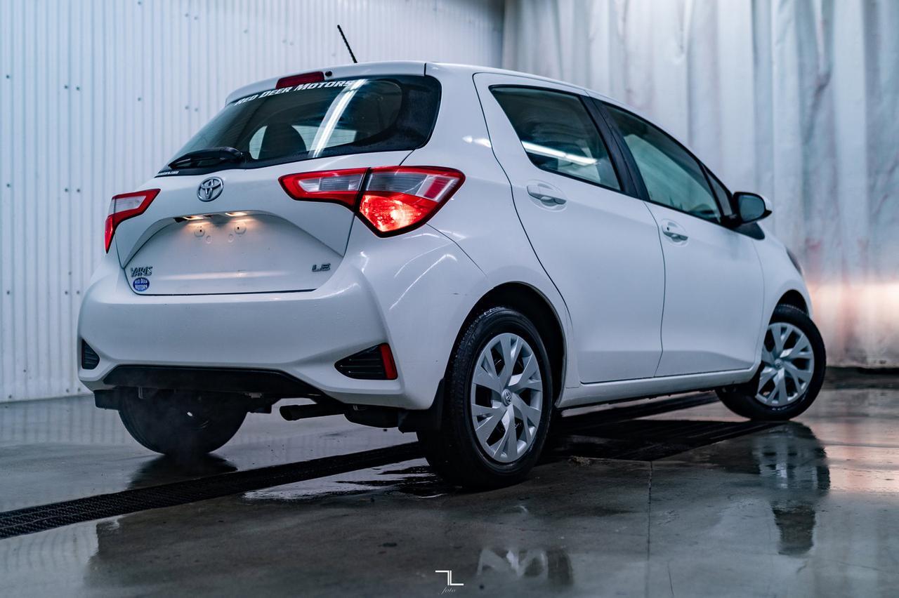 2018 Toyota Yaris LE Hatchback Manual BCam Red Deer AB