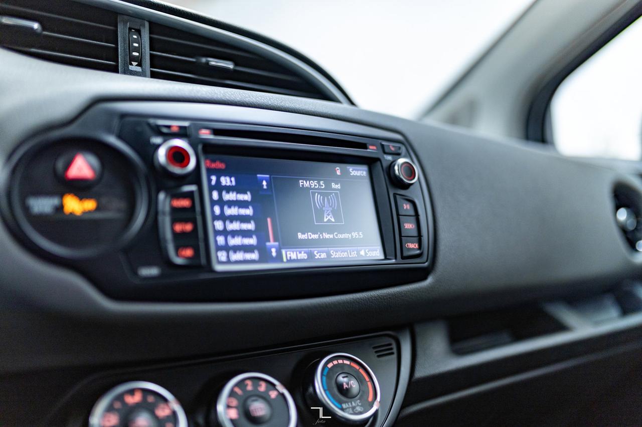 2018 Toyota Yaris LE Hatchback Manual BCam Red Deer AB