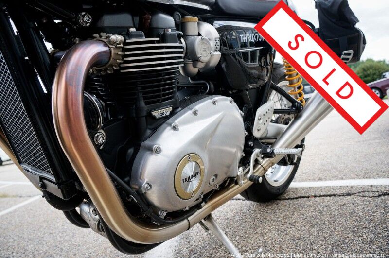 2018 Triumph Thruxton 1200 R  Boston MA 2018 Triumph Thruxton 1200 R  Boston MA