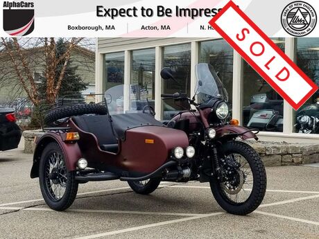 2018 Ural Gear Up 2WD Burgundy Satin Custom Boston MA