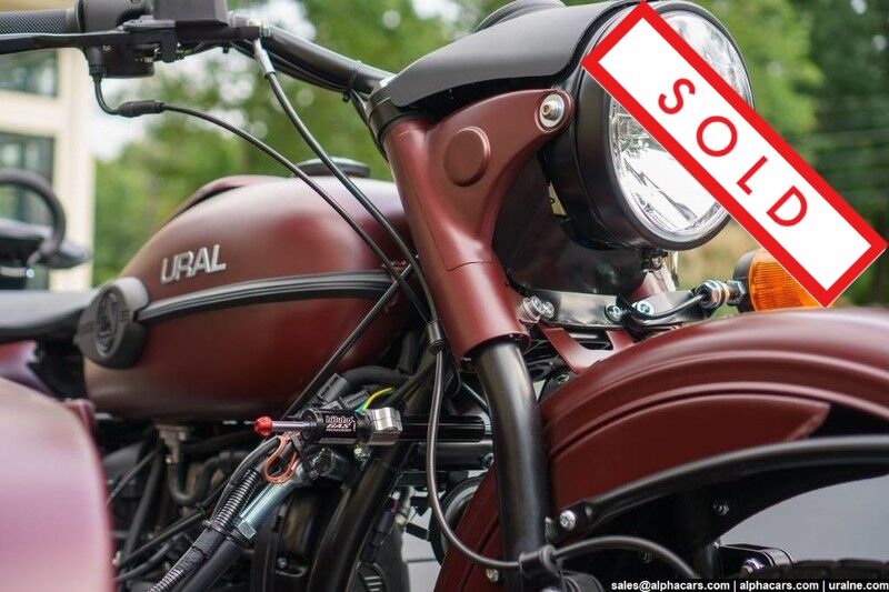 2018 Ural Gear Up 2WD Burgundy Satin Custom Boston MA