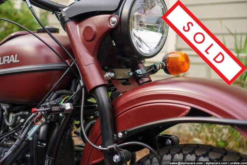 2018 Ural Gear Up 2WD Burgundy Satin Custom Boston MA