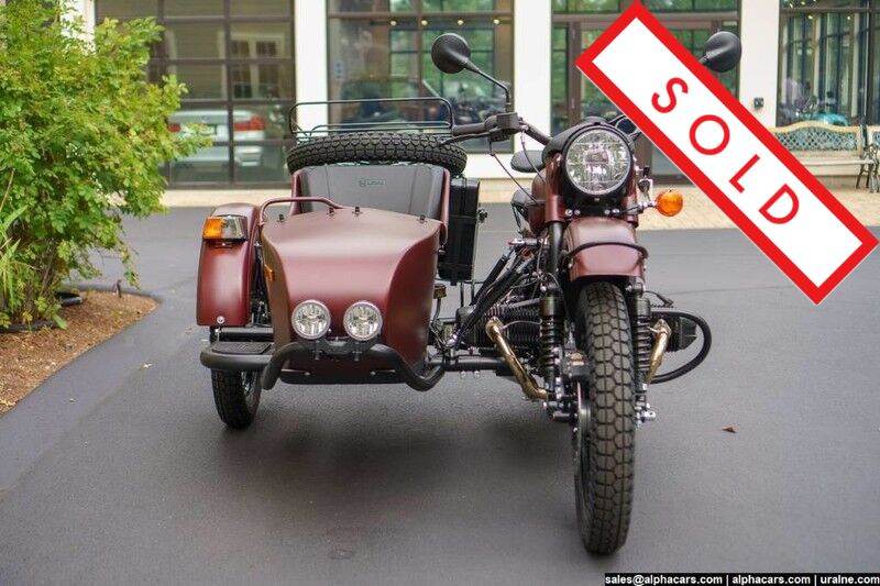 2018 Ural Gear Up 2WD Burgundy Satin Custom Boston MA